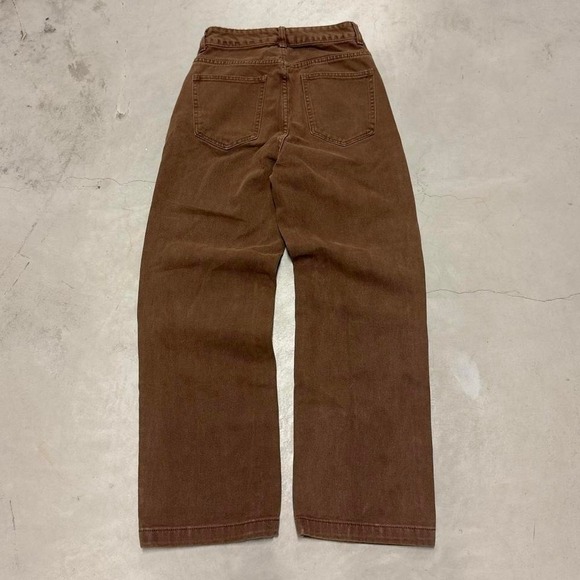 Vintage women's brown baggy jeans - Picture 4 of 6
